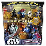 Star Wars vs. Transformers Attacktix Intergalactic Showdown