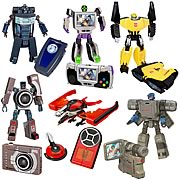Transformers Movie Real Gear Robots Wave 1 Set