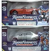 Transformers Side Swipe & Silverstreak Set