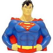 Superman Bust Bank