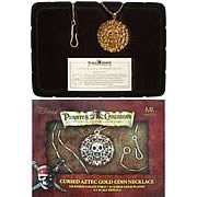 Pirates of the Caribbean Aztec Coin Necklace in Box