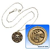 Pirates of the Caribbean 2 Elizabeth Swann Necklace Replica