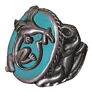 Pirates of the Caribbean Jack Sparrow Dragon Ring Replica