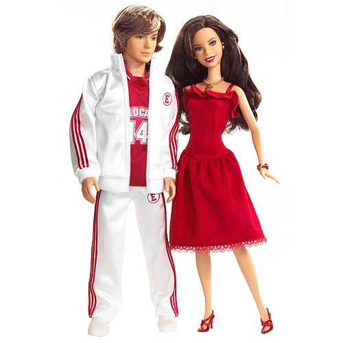 High School Musical Gabriella & Troy Doll Set