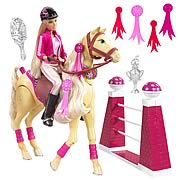 Barbie Jumper Tawny Horse & Doll Set