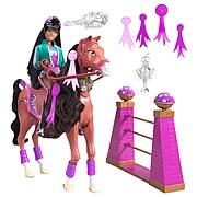 Barbie Jumper Tipper Horse & Nikki Doll Set