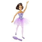 MTL8549 Ballerina Barbie Doll (Brunette)