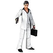Scarface Realistic-Style White Suit Action Figure