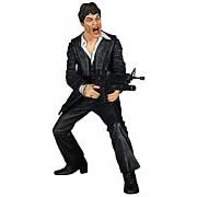 Scarface Realistic-Style Black Suit Action Figure
