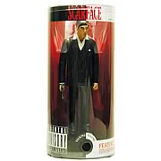Scarface 9-Inch Explicit Phrase Talking Figure - Black Suit