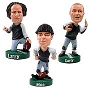 Three Stooges Football Head Knocker 3-Pack
