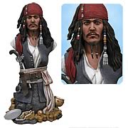Pirates of the Caribbean Jack Sparrow Mini Bust