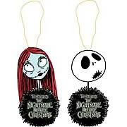 Nightmare Before Christmas Hanging Heads with Wreaths Set