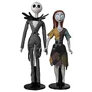 Nightmare Before Christmas Jack & Sally Porcelain Doll Set