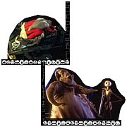 Nightmare Before Christmas Wooden Bookends