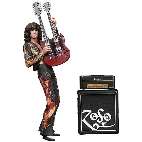 Neca Toys Led Zeppelin Jimmy Page 7-inch Action Figure