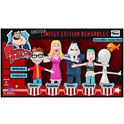American Dad Bendables Limited Edition Box Set