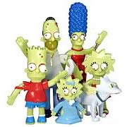 Simpsons Treehouse of Horror Bendable Figures #1