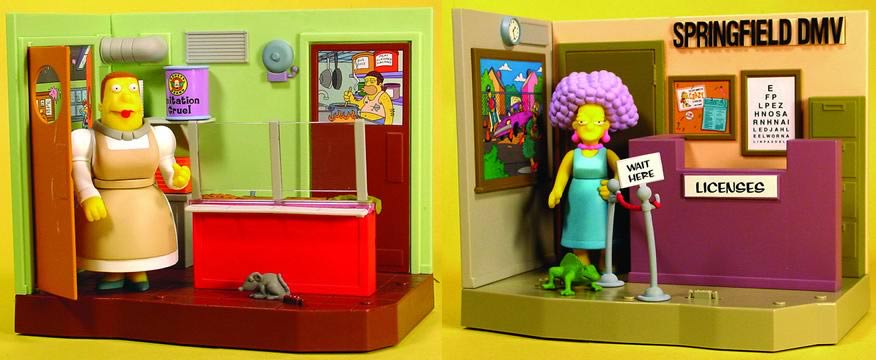 Simpsons Playsets 7 Case