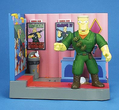 Simpsons Aztec Theater Playset