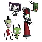 Invader Zim Series 2 of DOOM! 4 Piece Action Figure Set