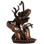 Dog Alien Polystone Mini Bust