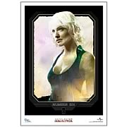 Battlestar Galactica Number Six Poster Print