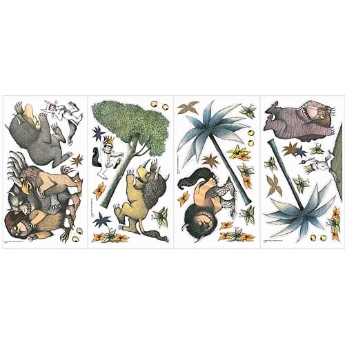 Where the Wild Things Are Peel and Stick Wall Applique