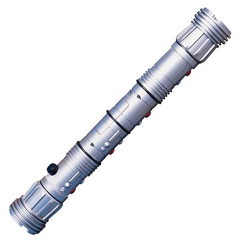 Star Wars Darth Maul Double-Bladed Lightsaber - Rubies - Star Wars - Roleplay at Entertainment Earth