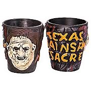 Texas Chainsaw Massacre Leatherface Shot Glass 2-Pack