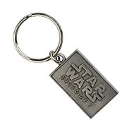 Star Wars Episode I Logo Pewter Keychain