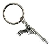 Star Wars Jango's Pistol Pewter Keychain