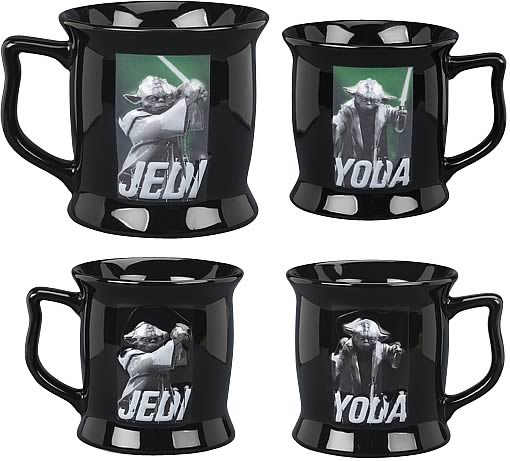 Star Wars Yoda Color Changing SCULPTED Mug