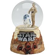 Star Wars C-3PO & R2-D2 Water Globe