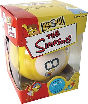 Simpsons Magic 8 Ball