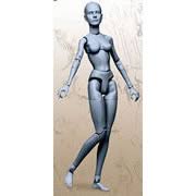 Art S. Buck Gray Female Figure