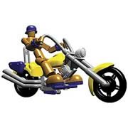 Stikfas Classic Alpha Male w/ Motorcycle (Redeco)