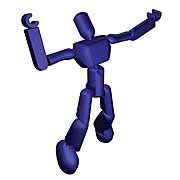 Stikfas Classic Alpha Male - Royal Blue