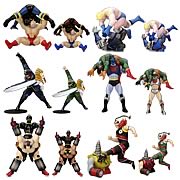 Ultimate Muscle Kinnikuman Trading Figures Display