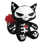 Emily the Strange Skele-Posse Sabbath Plush