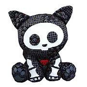Skelanimals Dead in Plaid Kit (Cat) Plush