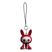 Skelanimals Jack (Rabbit) Red Mobile Phone Charm