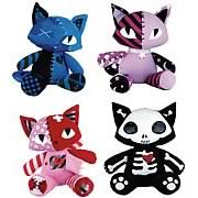 Emily the Strange Patch Work Kitty Dolls Set