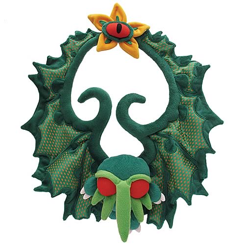 Cthulhu wreath for Christmas