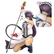 Ikki Tousen Kanu Unchou White Gothic Lolita Dress Statue