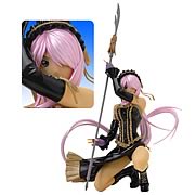 Ikki Tousen Kanu Gothic Lolita Black Dress Statue