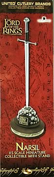 Miniature Narsil Sword