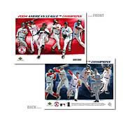 2004 American League Champions Red Sox Commemorative Card