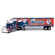 NFL Peterbilt Tractor Trailer - Miami Dolphins