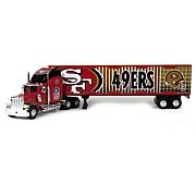 NFL Peterbilt Tractor Trailer - San Francisco 49ers